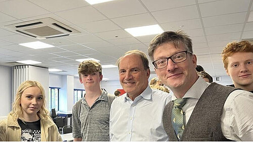 Sir Simon Hughes Visit
